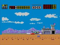 une photo d'Ã©cran de Choplifter sur Sega Master System